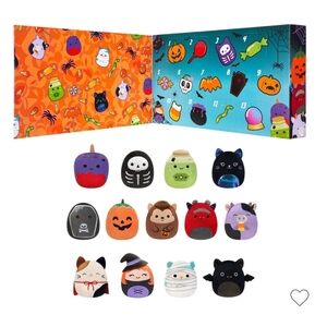 Squishmallows 2.5" Halloween Calendar Plush - 13pk: Stuffed Animals Variety Set,